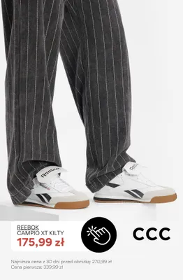 Buty Reebok Campio XT Kilty promocja w CCC