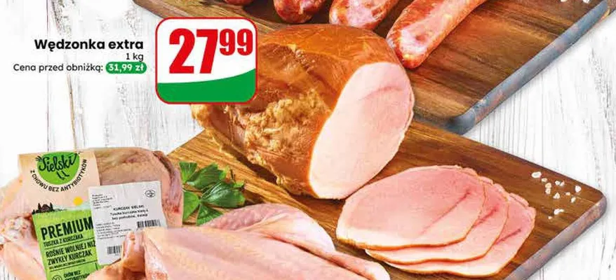 Wędzonka extra Agro Rydzyna promocja w Dino