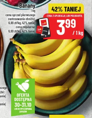 Banany promocja w POLOmarket