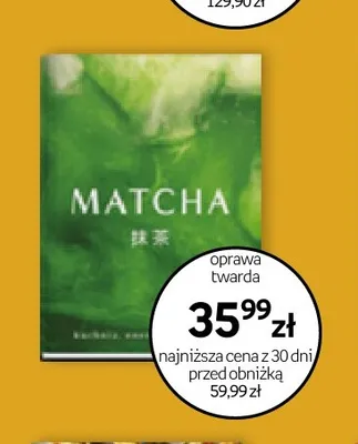 Książka Matcha promocja w Empik