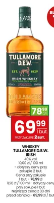 Whiskey Tullamore D.E.W. Irish promocja w Twój Market