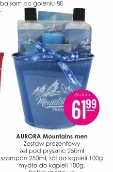 Zestaw prezentowy Mountains men Aurora promocja w Drogerie Jasmin