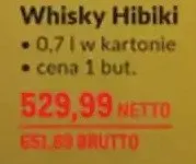 Whisky Hibiki promocja w Makro