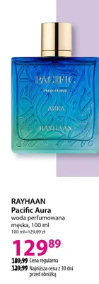 Woda perfumowana męska Pacific Aura promocja w Hebe