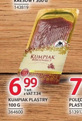 Kumpiak plastry ZMB Białystok promocja w Selgros