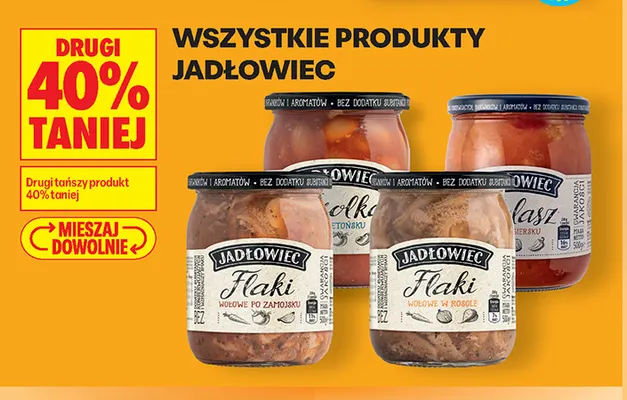 Flaki wołowe po zamojsku Jadłowiec promocja w Biedronka