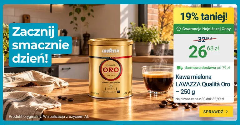 Kawa mielona Lavazza Qualità Oro promocja w ERLI