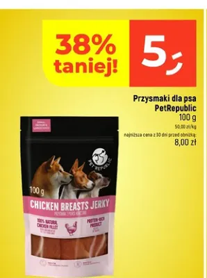 Przysmaki dla psa PetRepublic promocja w Dealz