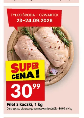 Filet z kaczki promocja w Twój Market