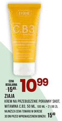 Krem na przebarwienia poranny shot witamina C,B5 promocja w Drogerie Natura