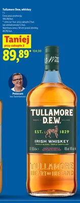 Whiskey Tullamore Dew promocja w Lidl