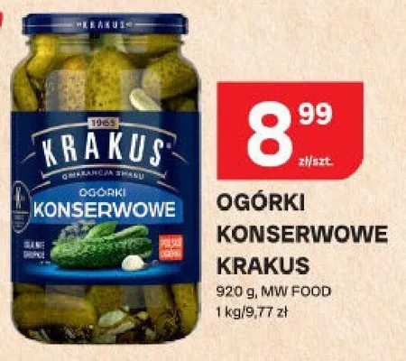 Ogórki konserwowe promocja w Chorten