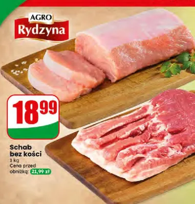 Schab bez kości promocja w Dino