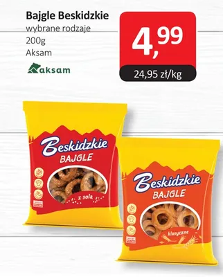 Bajgle wybrane rodzaje promocja w Market Point