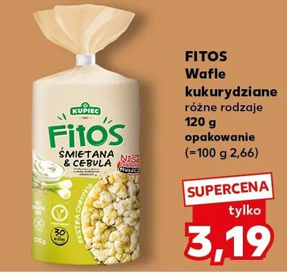 Wafle kukurydziane różne rodzaje promocja w Kaufland