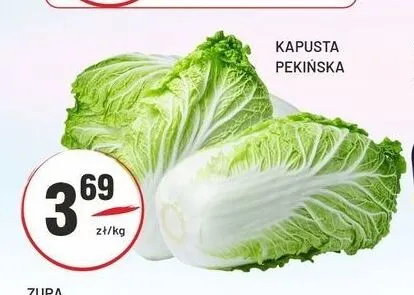 Kapusta pekińska promocja w Sedal