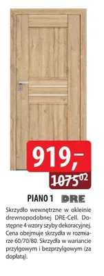 Skrzydło wewnętrzne PIano 1 promocja w Dobre Dla Domu