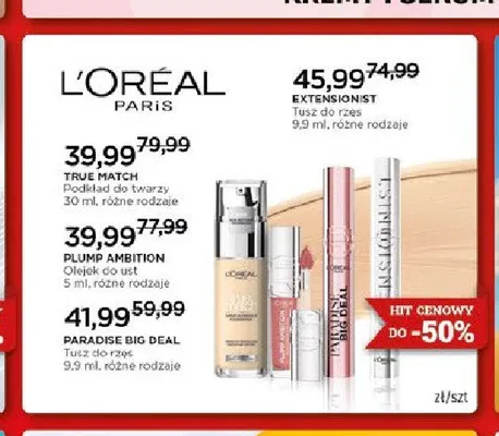 Olejek do ust L'Oréal Paris Plump Ambition promocja w Drogeria Kosmyk