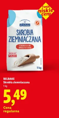 Skrobia ziemniaczana Belbake promocja w Lidl