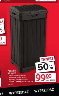 Pojemnik na śmieci promocja w Selgros