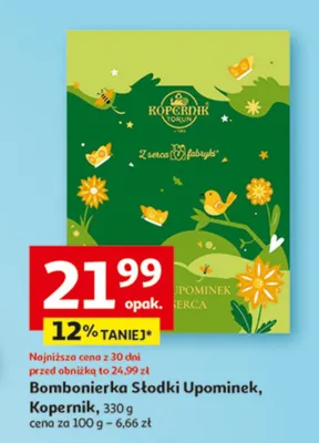 Bombonierka Słodki Upominek Kopernik promocja w Auchan
