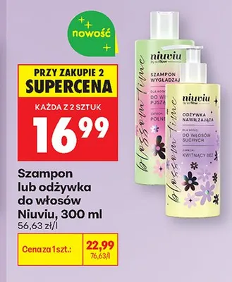 Odżywka do włosów Niuviu promocja w Biedronka