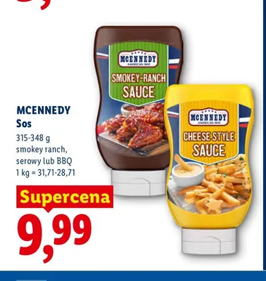 Sos BBQ McEnnedy promocja w Lidl