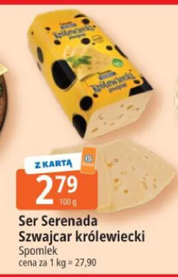Ser Serenada Szwajcar królewiecki promocja w Leclerc