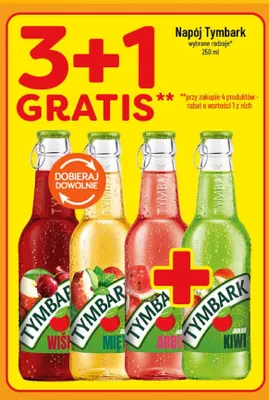 Napój Tymbark Jabłko Wiśnia promocja w POLOmarket