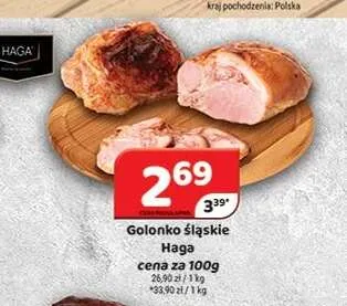 Golonko śląskie Haga promocja w Delfin