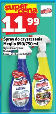Spray do czyszczenia 650/750ml promocja w TOPAZ