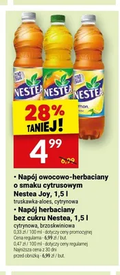 Napój owocowo-herbaciany Nestea Joy Cytrynowa promocja w Twój Market