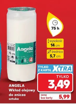 Ręcznik olejowy do znicza sztuką promocja w Kaufland