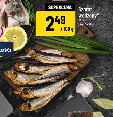 Szprot wędzony promocja w POLOmarket