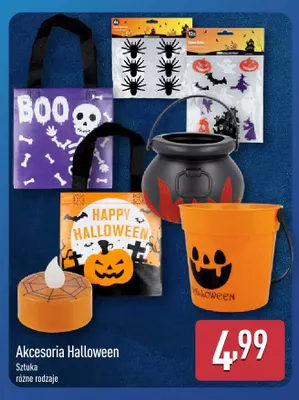 Akcesoria Halloween promocja w Aldi