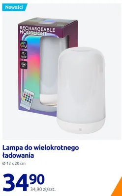 Lampa do wielokrotnego ładowania promocja w Action