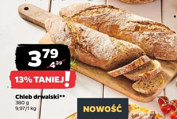 Chleb drwalski Netto promocja w Netto