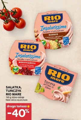 Tuńczyk w oliwie z oliwek Tonno al Olio di Oliva Rio mare promocja w Stokrotka