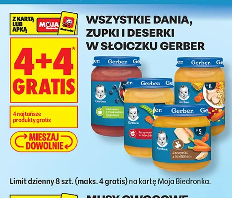 Zupka Gerber Jarzynowa z cielęciną promocja w Biedronka