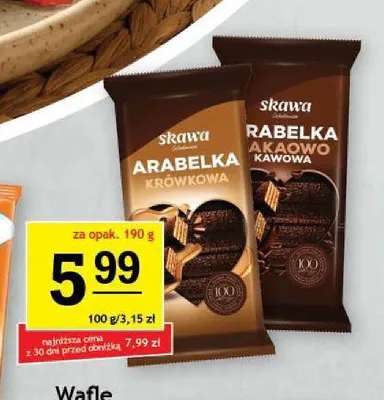 Wafle Skawa Arabelka Kakaowa promocja w Gram Market