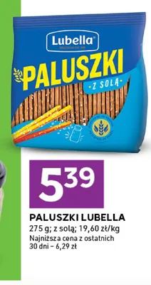 Paluszki Lubella z solą promocja w Stokrotka
