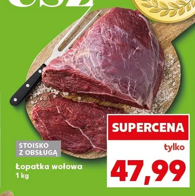 Łopatka wołowa promocja w Kaufland