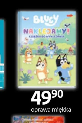 Książka Bluey Naklejamy! oprawa miękka promocja w Empik