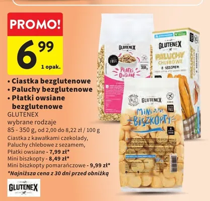 Paluchy bezglutenowe promocja w Intermarche