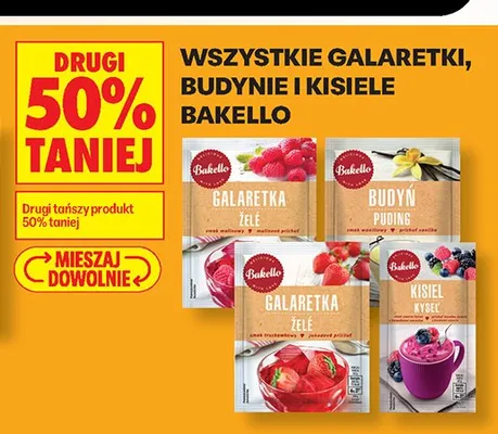 Galaretka Bakello smak truskawkowy promocja w Biedronka