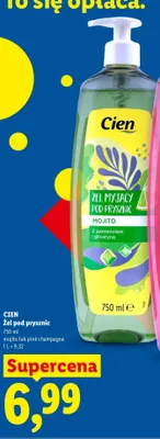 Żel pod prysznic ylang-ylang Cien promocja w Lidl