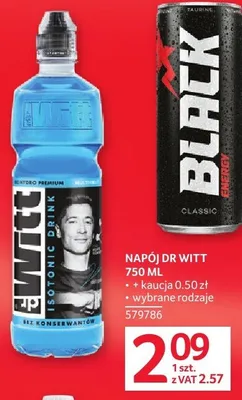 Napój Dr Witt 750ml promocja w Selgros