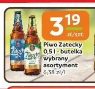 Piwo Zatecky promocja w Gama