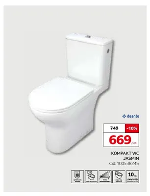 Kompakt WC Deante Jasmin promocja w Komfort