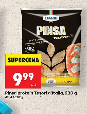 Pinsa protein Tesori d'Italia promocja w Biedronka